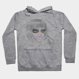 Empowered by mascara Hoodie